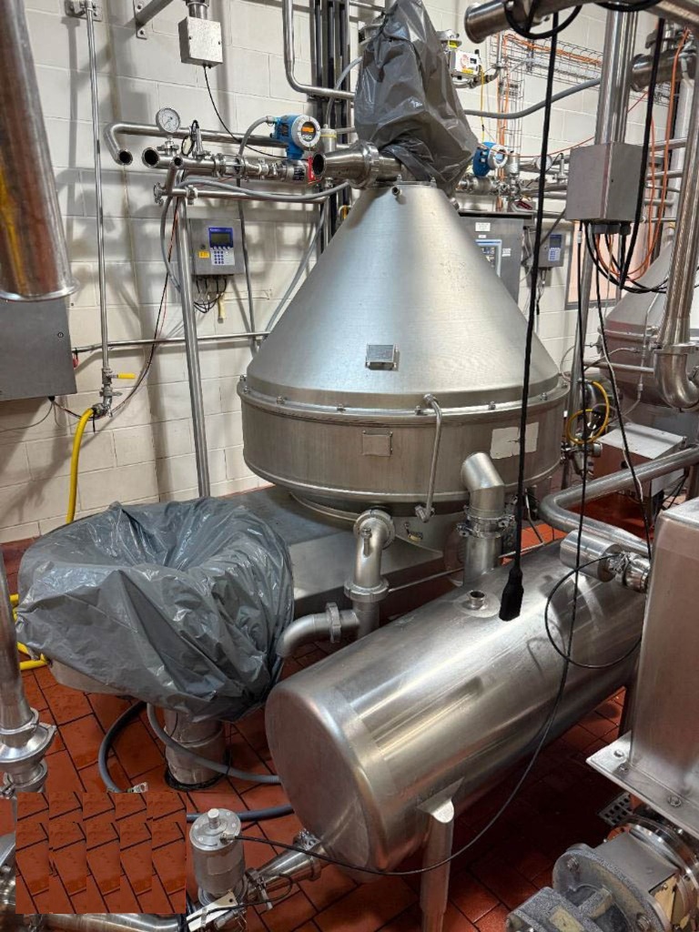 Westfalia KSE 50-01-777 cream cheese separator, 316SS.