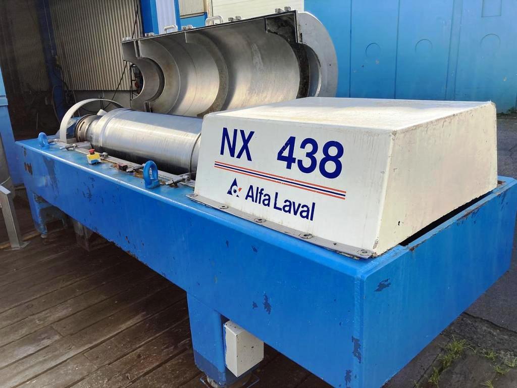 Alfa-Laval NX 438B-31G decanter centrifuge, 316SS.