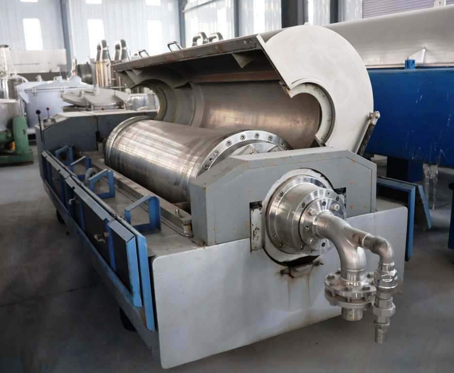 Flottweg Z5E-4/454 decanter centrifuge, 316SS.