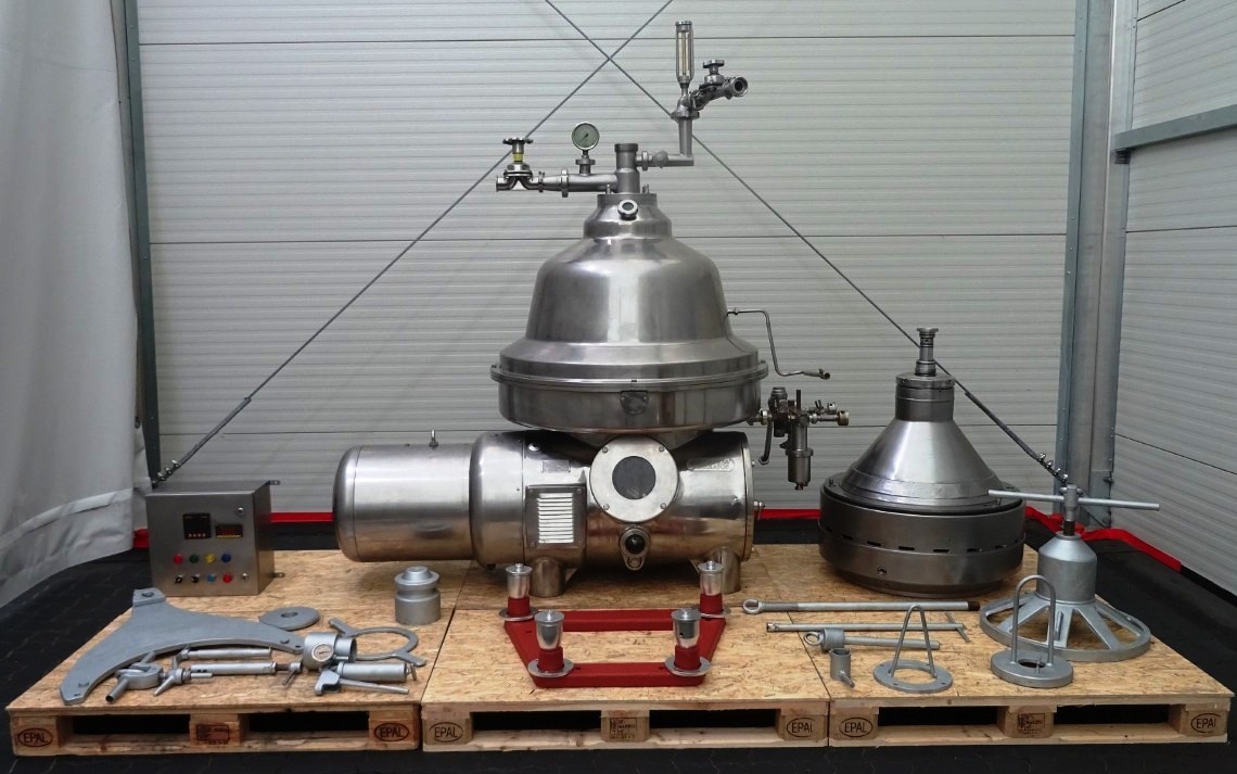 Westfalia MSD 250-01-076 milk separator, 316SS.