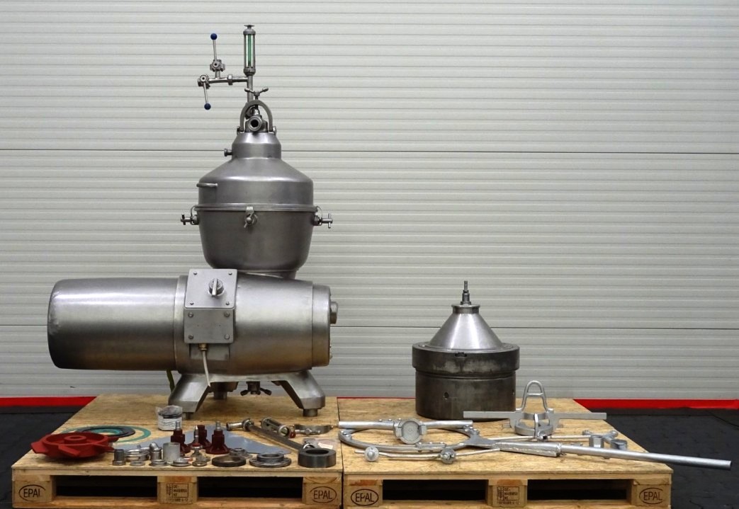 Alfa-Laval 3191M milk separator, 316SS.