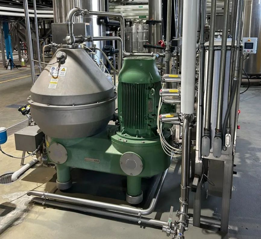 Westfalia GSE 125-06-777 wine clarifier, 316SS.