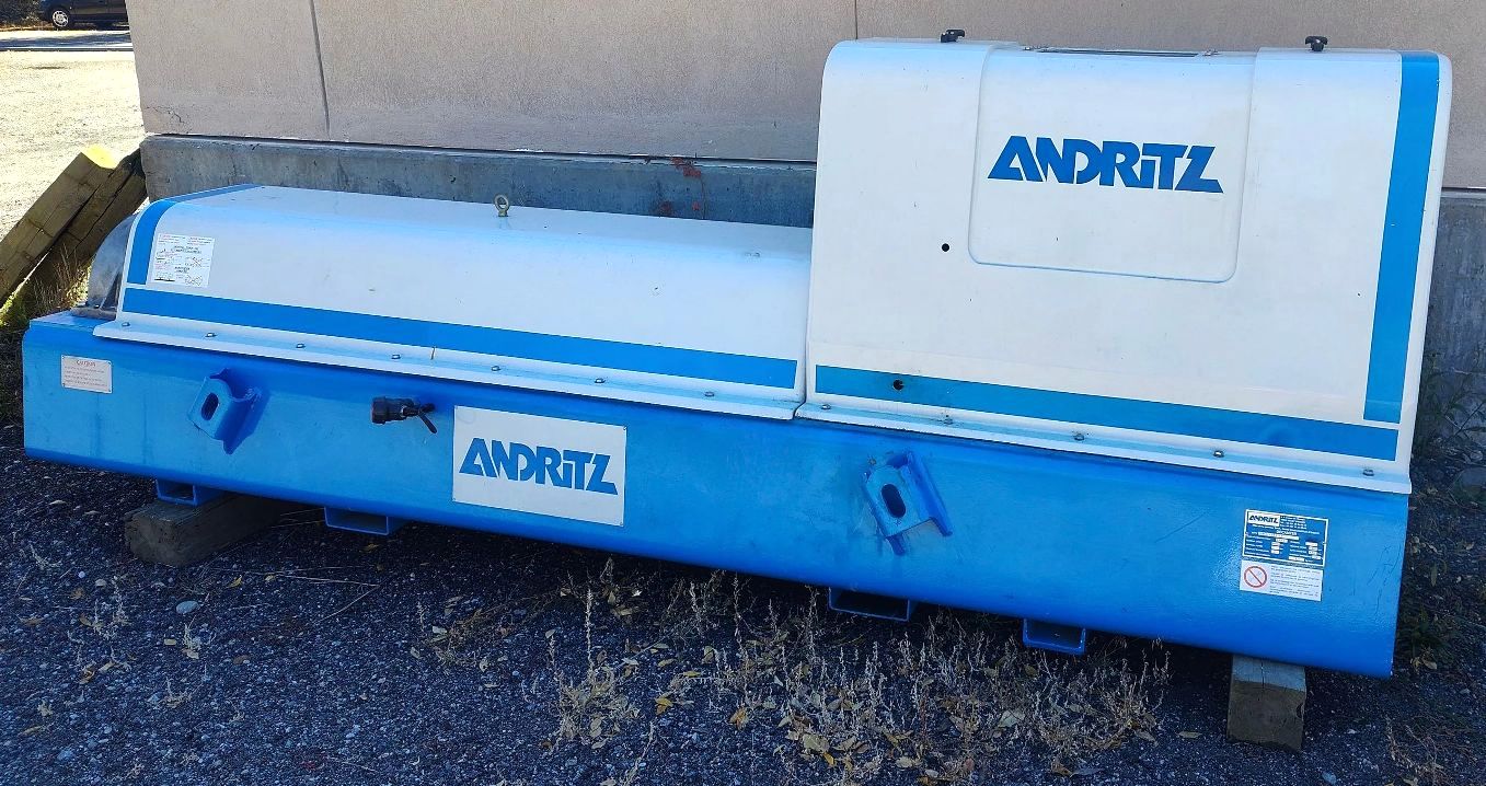 Andritz D4LL CP30 CHP decanter centrifuge, SS.