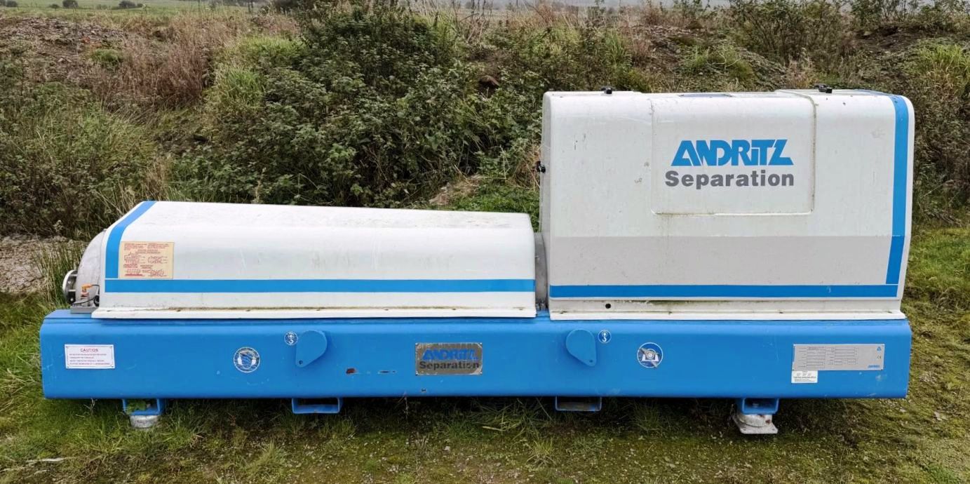 (2) Andritz D3LL C30 CHP decanter centrifuges, SS.