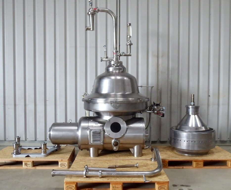 Westfalia MSC 170-01-076 warm milk separator, 316SS.