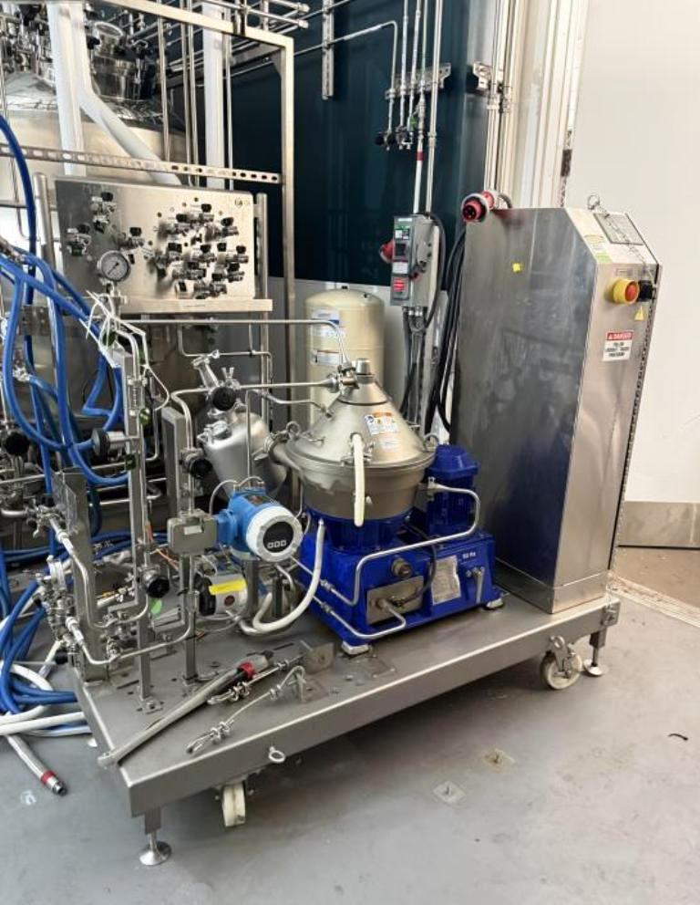 Alfa-Laval LAPX 404 SGP-31G CLARA 20 LF clarifier, 316SS.