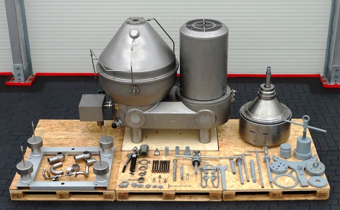 Westfalia MSE 230-01-777 cream separator, 316SS.