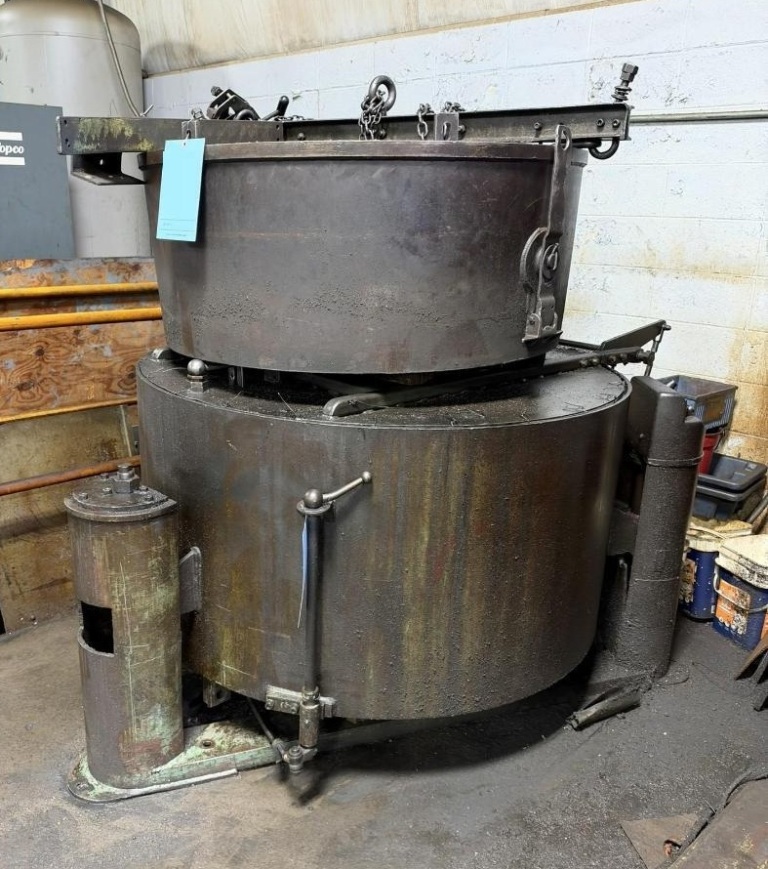 Tolhurst 48" chip wringer/oil extractor.