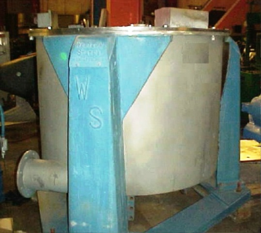 (2) Western States 48 x 30 perforate basket centrifuges, 304SS.