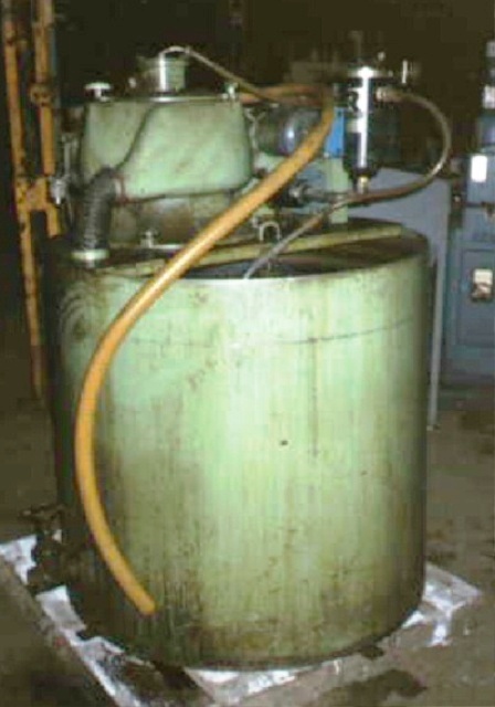Barrett 612-L Liquifuge liquid-liquid separator, 316SS.