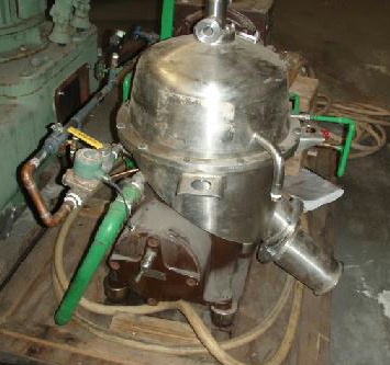 Westfalia SB 7-06-476 clarifier centrifuge, 316SS.