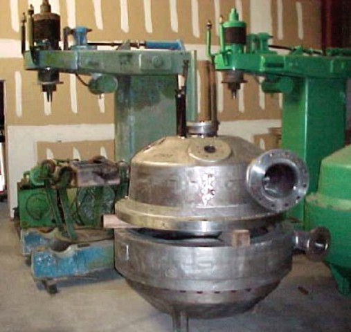 Dorr-Oliver PCH-30 Merco nozzle centrifuge, 316SS.