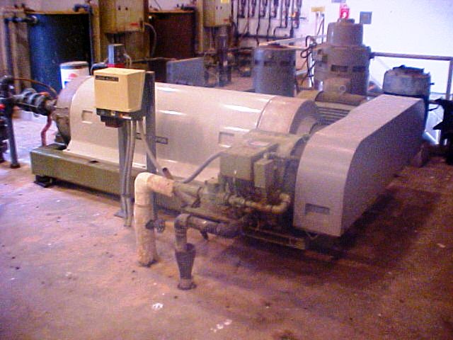 (2) Escher-Wyss ZDA-50 decanter centrifuges, 316SS.        