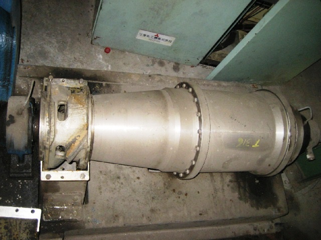 Dorr-Oliver 12L solid bowl decanter centrifuge, 316SS.
