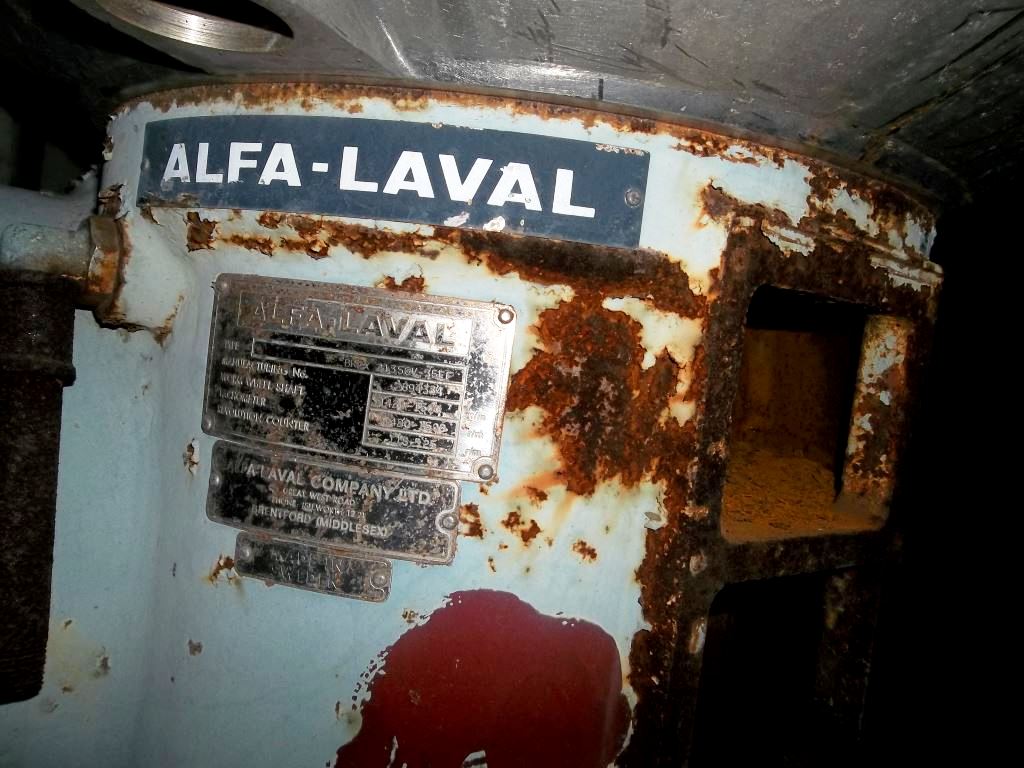 Alfa-Laval BRPX 213S-35 frame & casing only, 316SS.
