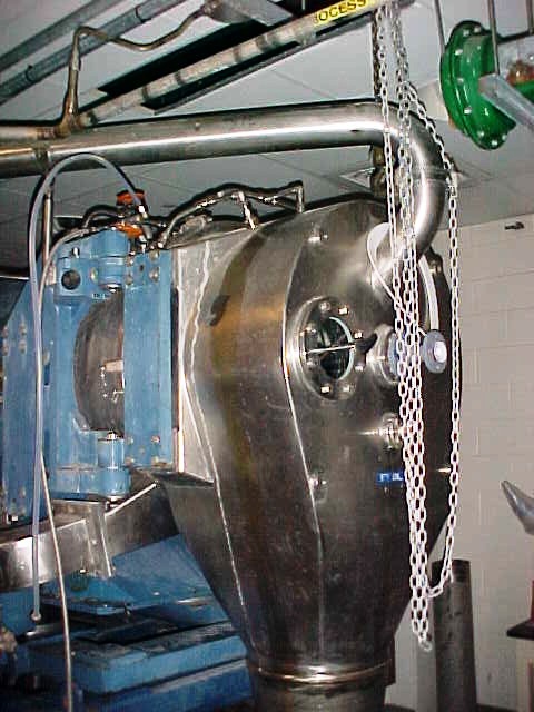 Heinkel HF 600 Inverting Filter centrifuge, 316SS.