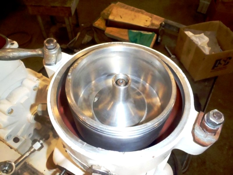 Westfalia RTA 1-01-525 solid bowl separator, 316SS.