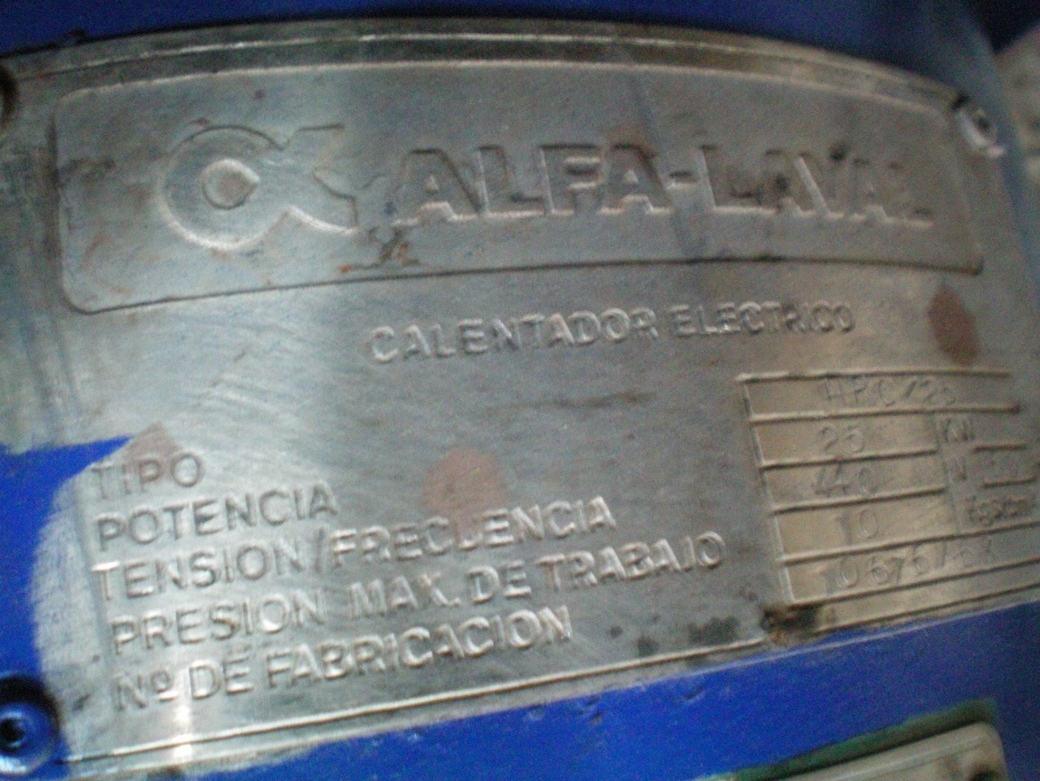 Alfa-Laval MAB 104B-74-60 concentrator, SS.
