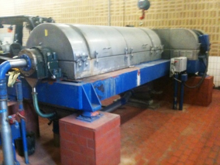 (2) Kruger 800 LY decanter centrifuges, CS.