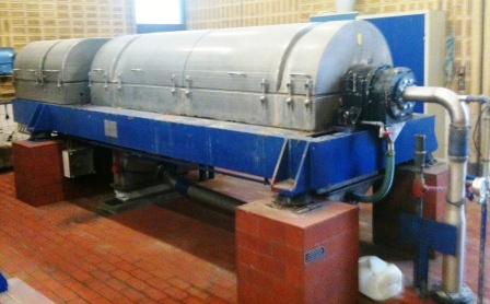 (2) Kruger 800 LY decanter centrifuges, CS.