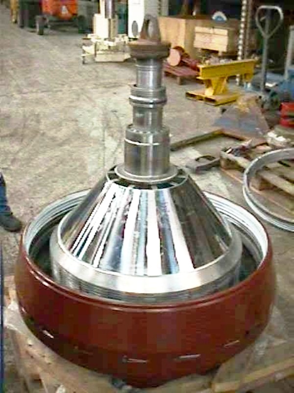 Westfalia DA 200-76-573 nozzle centrifuge, 316SS.