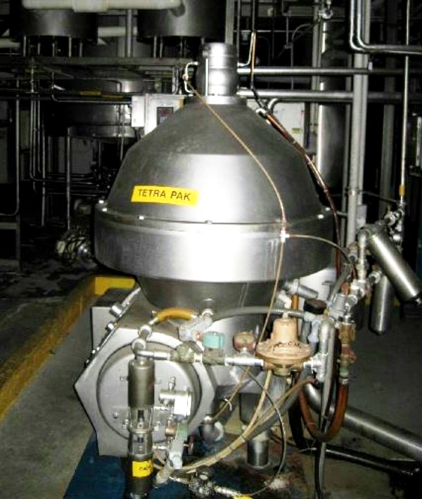 Alfa-Laval CRPX 714 HGV-14C peel oil separator, 316SS.