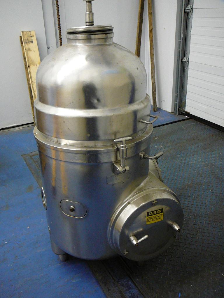 Westfalia MM 9004 warm milk separator, 316SS.