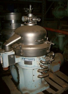 Alfa-Laval BRPX 207 SGP-74C-60 concentrator, 316SS.