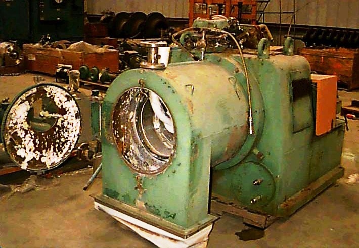 Alfa-Laval SB-400 2 stage pusher centrifuge, 316SS.