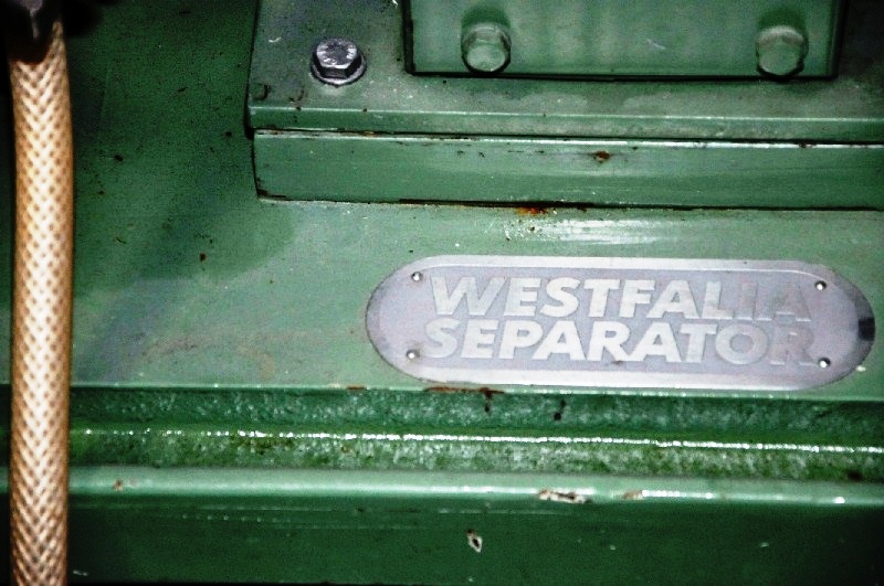 Westfalia SA 1-02-175 separator, 316 SS.