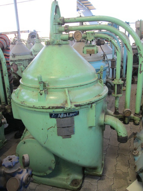(8) Alfa-Laval FOPX 609 TFD-24-60 oil purifiers, 316SS.    