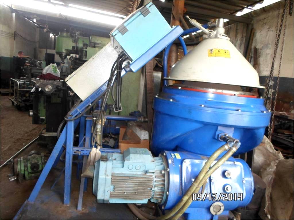 Alfa-Laval WHPX 413 TGD-24G oil purifier, SS.      