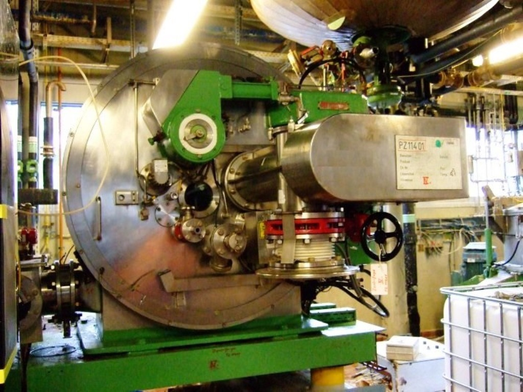 Ellerwerk 937H peeler centrifuge, Hastelloy C22.