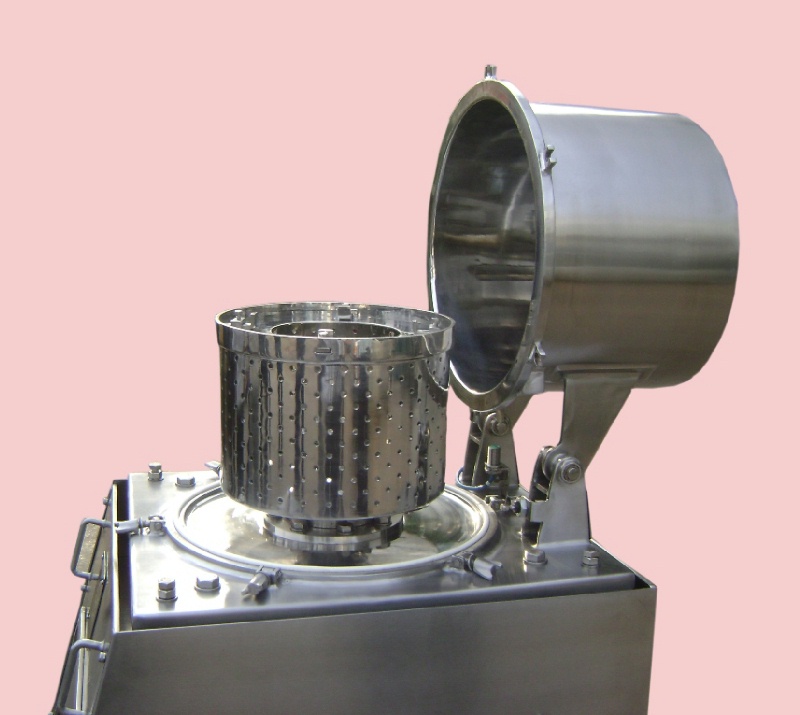 NEW: Joflo 12" x 8" perforate basket centrifuge, 316SS.