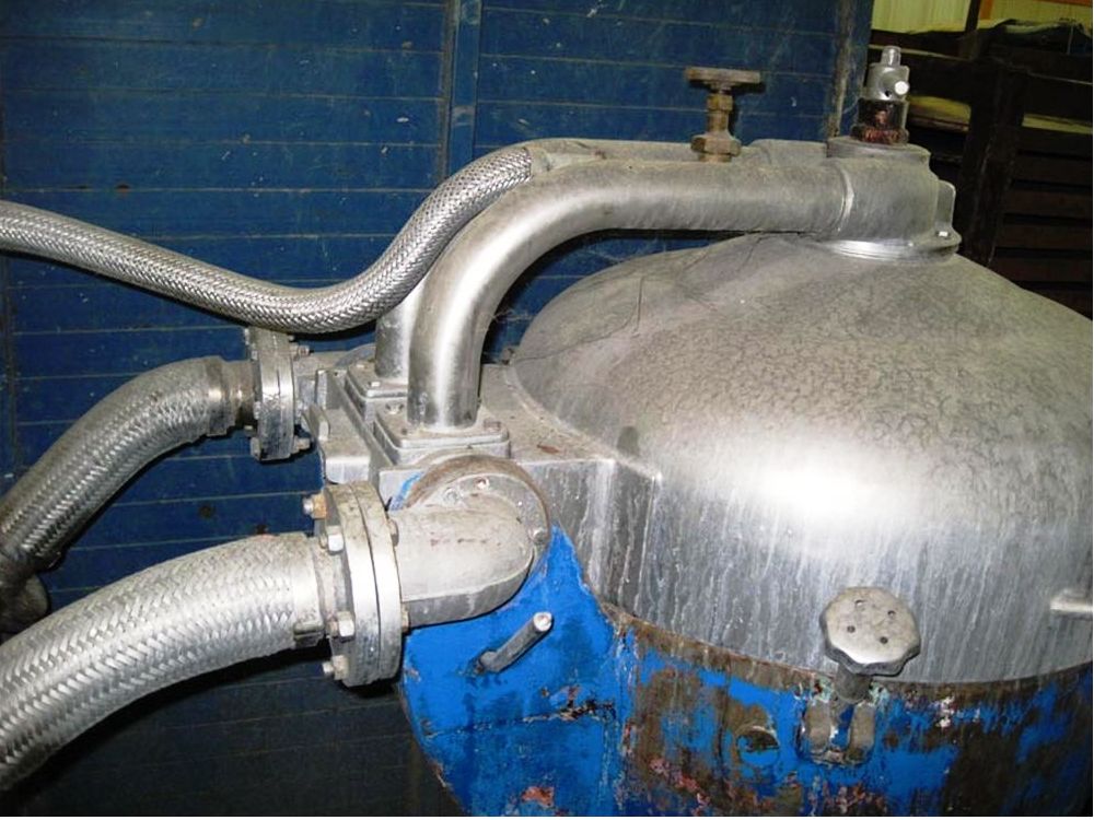 (2) Alfa-Laval B-214C degumming/wash water separators, SS. 