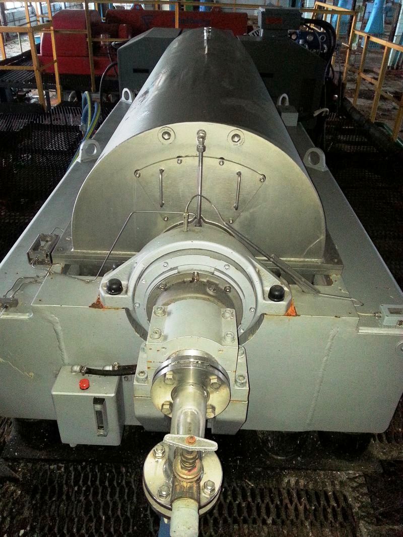 Flottweg Z6E-4/454 (24 x 98) decanter centrifuge, 316SS.