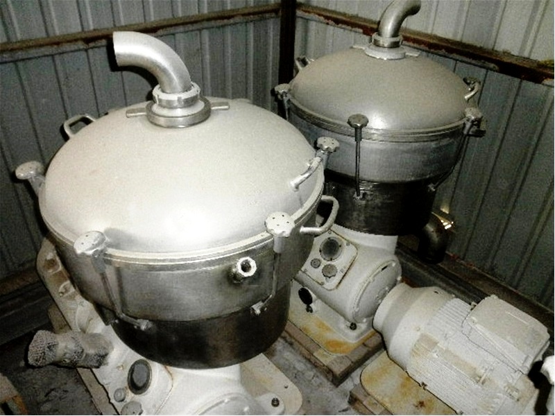 Alfa-Laval FESX 412B-35 nozzle centrifuge, 316SS.