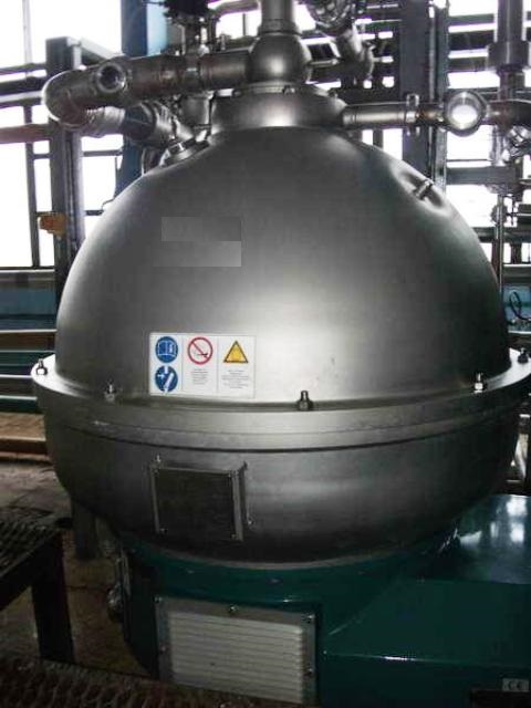 (2) Westfalia HFB 100-01-177 nozzle centrifuges, 316SS.
