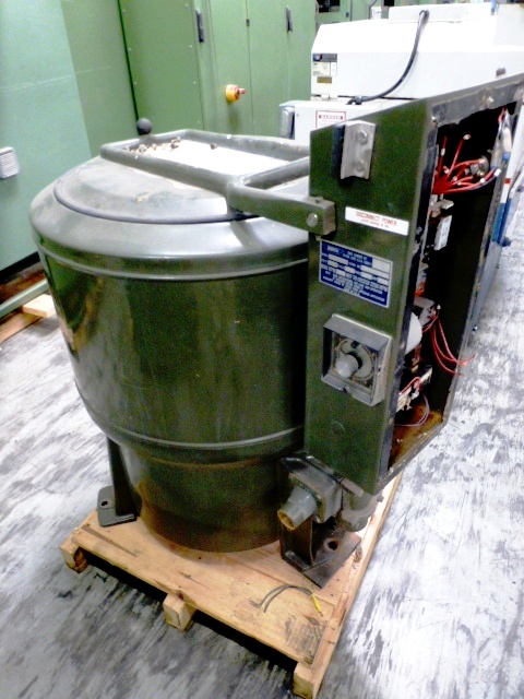 Bock FP-205 20 x 12 perforate basket centrifuge, 304SS.