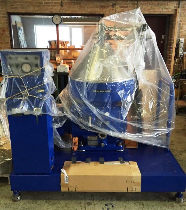Alfa-Laval VNPX 410 SGD-34-GM clarifier centrifuge, 316SS.