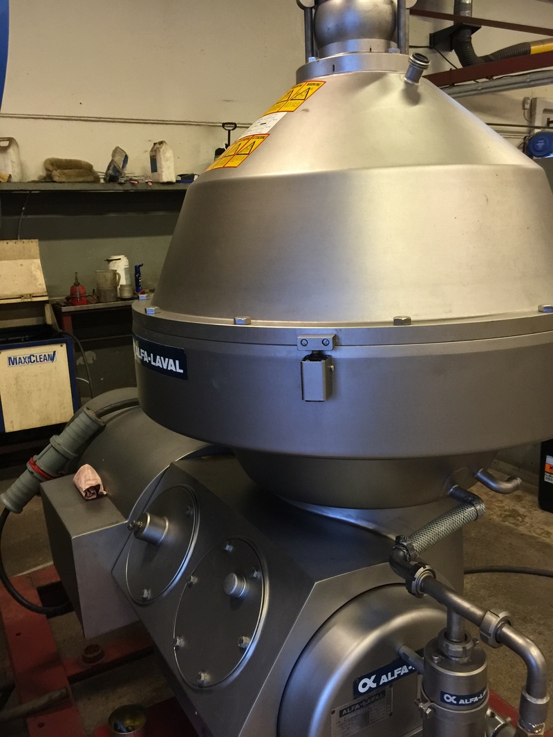 Alfa-Laval BRPX 714 HGV-34C clarifier centrifuge, 316SS.   