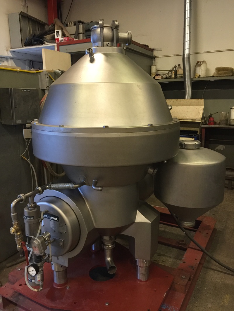 Alfa-Laval BRPX 714 HGV-34C clarifier centrifuge, 316SS.   