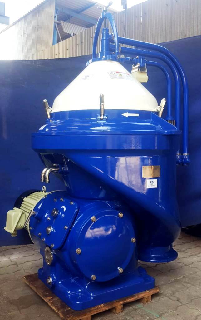 Alfa-Laval WHPX 413 TGD-24-60 oil purifier, SS.            