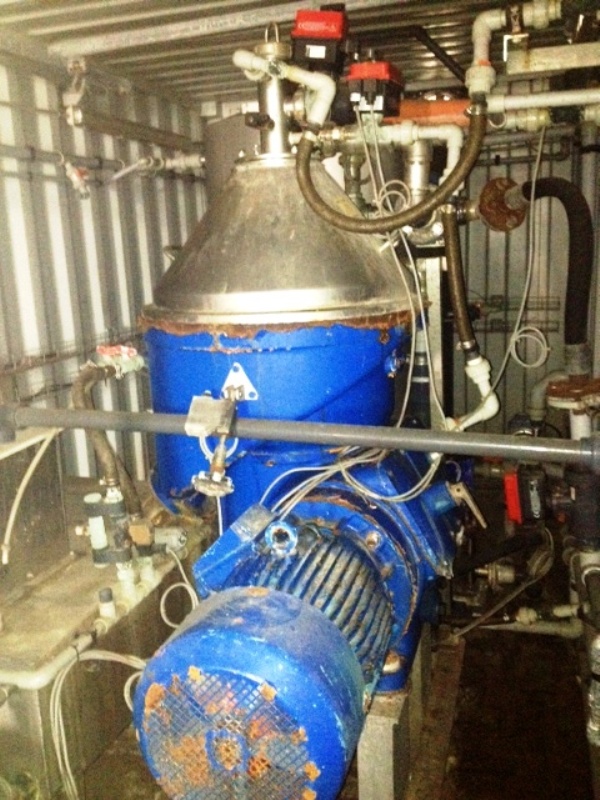 Alfa-Laval VNPX 407 SGP-34 clarifier centrifuge, 316SS.    