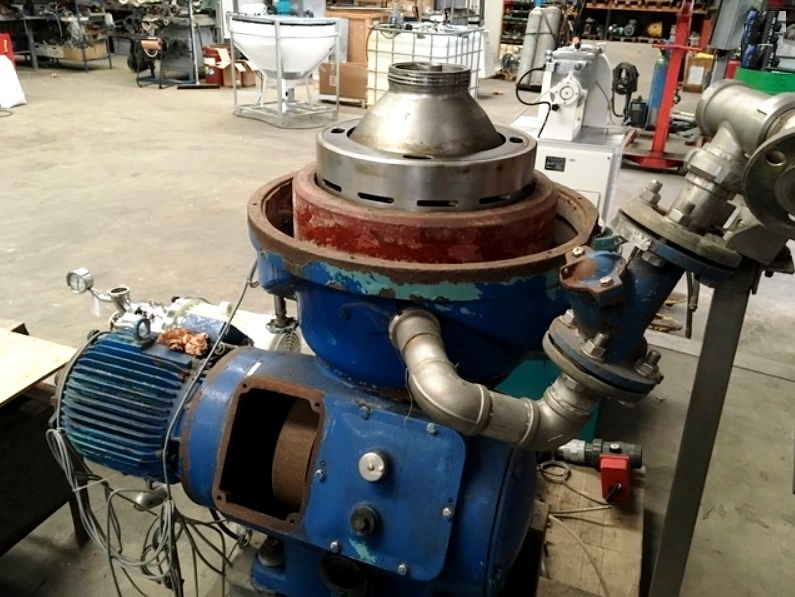 Alfa-Laval VNPX 407 SGP-34 clarifier centrifuge, 316SS.    