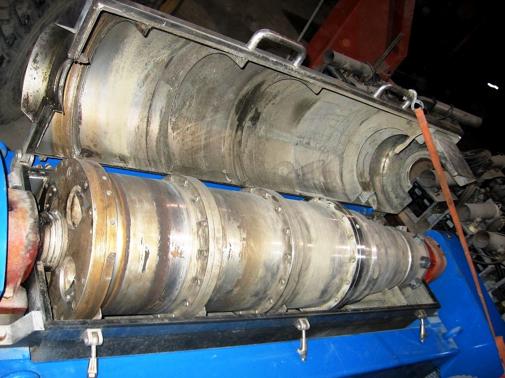 Alfa-Laval NX 418B-31G decanter centrifuge, 316SS.         