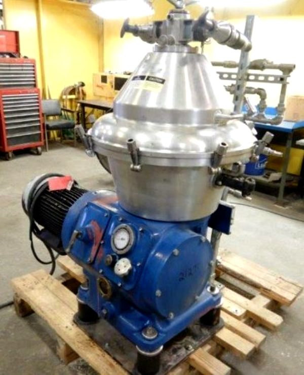 Alfa-Laval BRPX 309 clarifier centrifuge, 316SS.