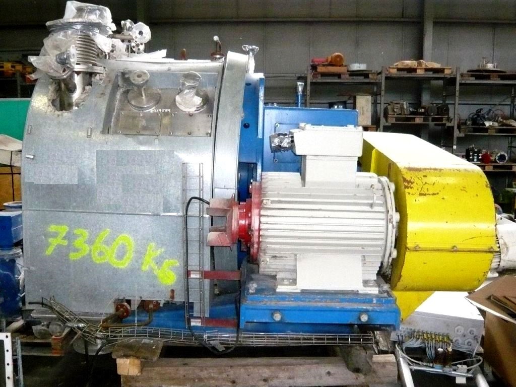 (2) Siebtechnik H-1000 Conturbex centrifuges, 316SS.