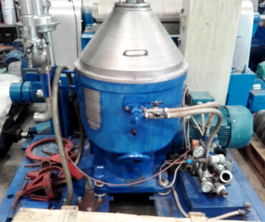 Alfa-Laval VNPX 407 SGT-34-50 clarifier centrifuge, 316SS.