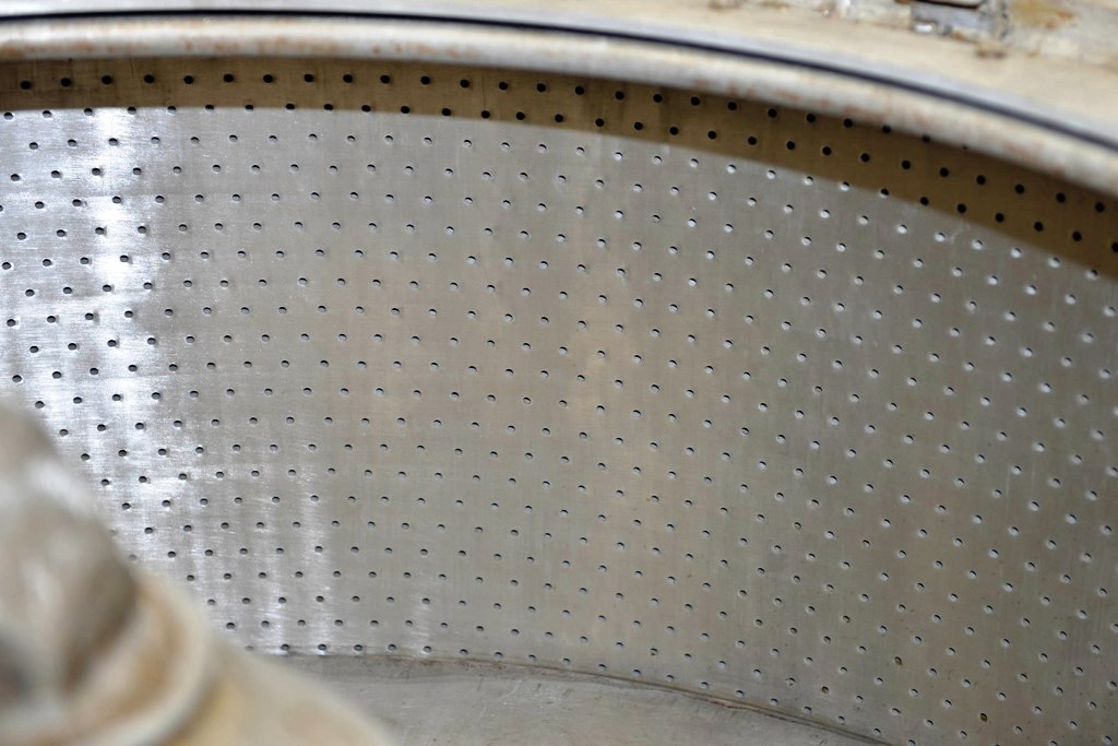 Comi-Condor ALFA/S-IV perforate basket centrifuge, 316SS.